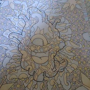 8 by 11 (art) piece original drawing created by Austin northcutt